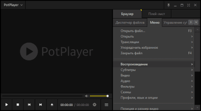Screenshot of the application Daum PotPlayer - #3
