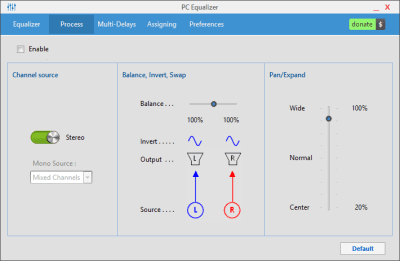 Screenshot of the application PC Equalizer - #5