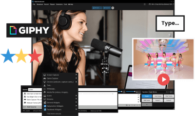 Screenshot of the application XSplit Broadcaster - #2