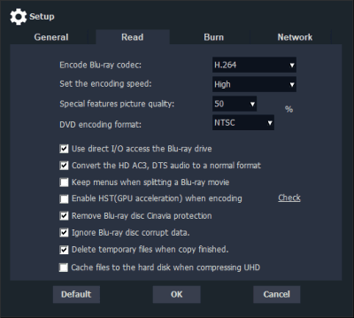 Screenshot of the application Blue-Cloner - #2