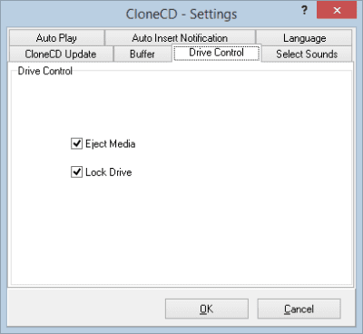 Screenshot of the application CloneCD - #10