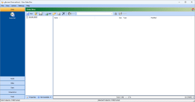 Screenshot of the application gBurner Virtual Drive - #3