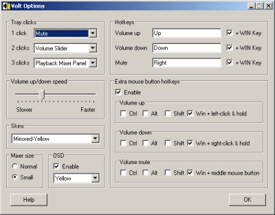 Screenshot of the application Volt - #2