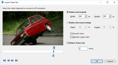 Screenshot of the application Easy GIF Animator - #2