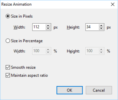 Screenshot of the application Easy GIF Animator - #4