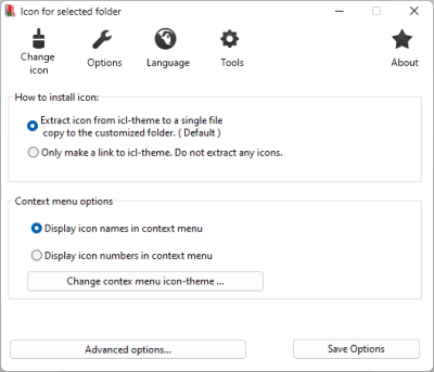 Screenshot of the application Softq Folderico - #2
