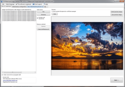 Screenshot of the application TSR Watermark Image Free - #2