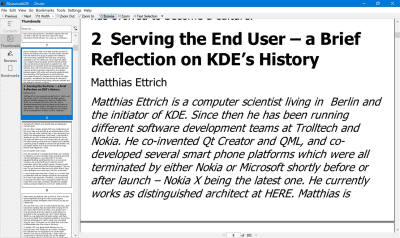 Screenshot of the application Okular - #4