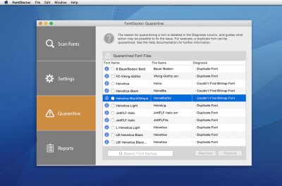 Screenshot of the application FontGenius - #2