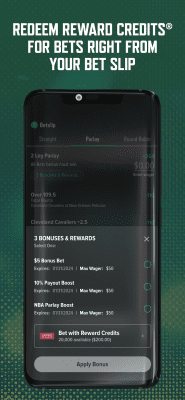Screenshot of the application Caesars Sportsbook - #6