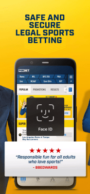 Screenshot of the application FOX Bet - #3