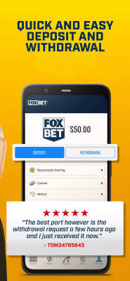 Screenshot of the application FOX Bet - #7