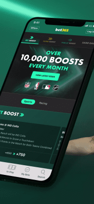 Screenshot of the application Bet365 - #2