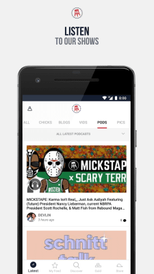 Screenshot of the application Barstool - #4