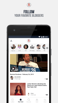 Screenshot of the application Barstool - #5