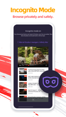 Screenshot of the application UC Browser - #3