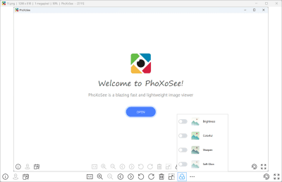 Screenshot of the application PhoXoSee - #6