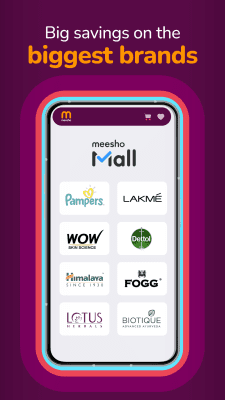 Screenshot of the application Meesho - #3
