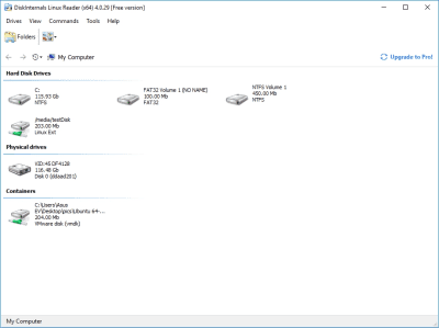 Screenshot of the application Linux Reader - #3