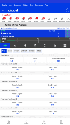 Screenshot of the application NairaBet - #4