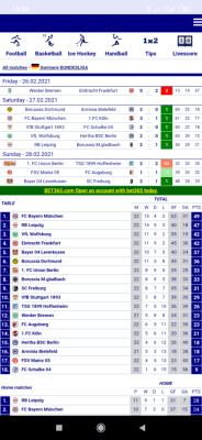 Screenshot of the application Vitibet - #3