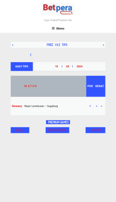 Screenshot of the application Betpera - #5