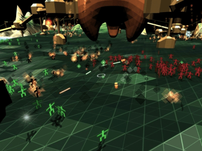 Screenshot of the application Darwinia - #2