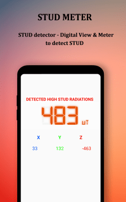Screenshot of the application Stud Finder - #4