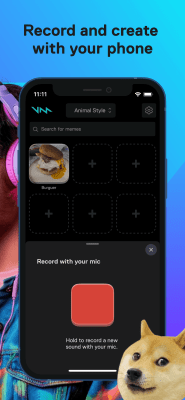 Screenshot of the application Voicemod - #5