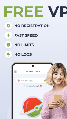 Screenshot of the application Planet VPN - Free VPN Proxy - #9