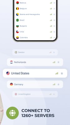 Screenshot of the application Planet VPN - Free VPN Proxy - #17