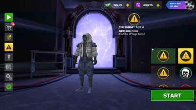 Screenshot of the application Rope Hero: Mafia City Wars - #3