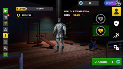 Screenshot of the application Rope Hero: Mafia City Wars - #4