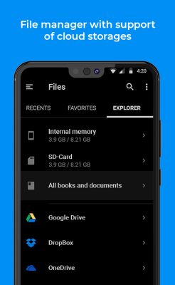Screenshot of the application FullReader - #5