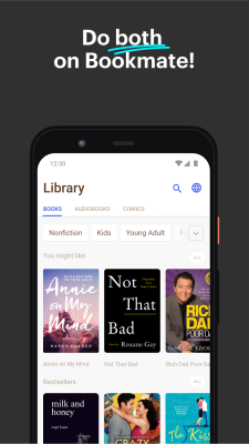 Screenshot of the application Bookmate - #3