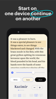 Screenshot of the application Bookmate - #5