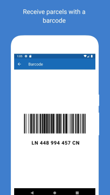 Screenshot of the application 1Track - #5