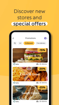 Screenshot of the application Glovo - #3