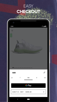 Screenshot of the application adidas - #3