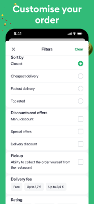 Screenshot of the application Bolt Food - #4