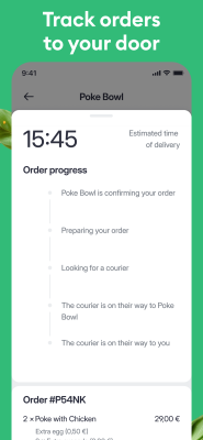Screenshot of the application Bolt Food - #7