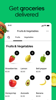 Screenshot of the application UberEATS: fast food delivery - #4