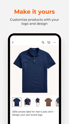 Screenshot of the application Alibaba.com for B2B commerce - #3