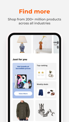 Screenshot of the application Alibaba.com for B2B commerce - #4