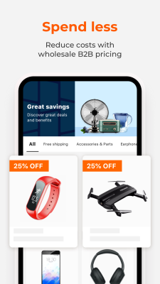 Screenshot of the application Alibaba.com for B2B commerce - #5