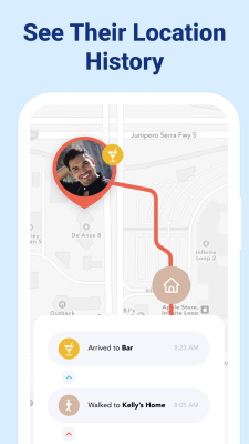 Screenshot of the application Family Locator - GPS Tracker - #3