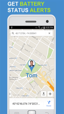 Screenshot of the application Tracking by phone number - #4