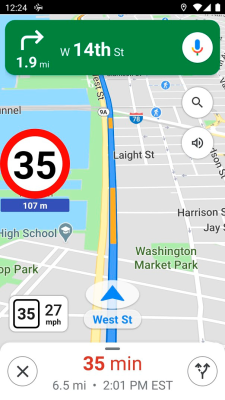 Screenshot of the application Speed cameras - #2