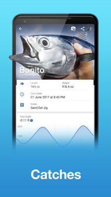 Screenshot of the application Fishing Points: Fishing & GPS - #5