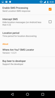 Screenshot of the application Where are you? - #8